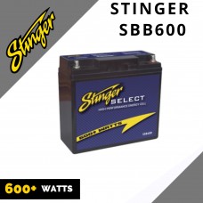 Stinger SSB600 Select 600W High Performance Car Audio Battery 